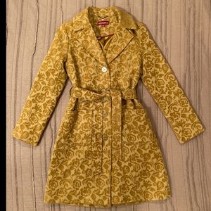 Merona Long Coat with Detachable Faux Fur Collar